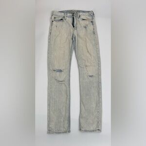 American Eagle jeans flex ripped style men 30x32